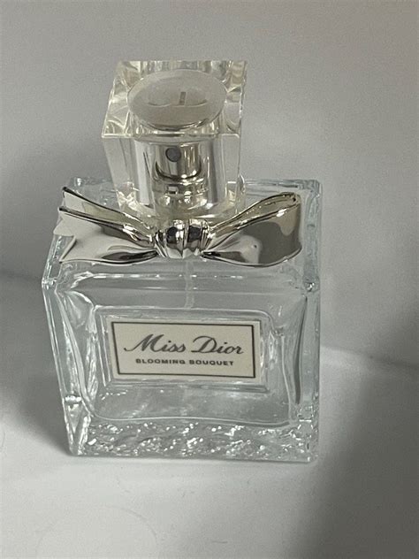 empty Dior bottles